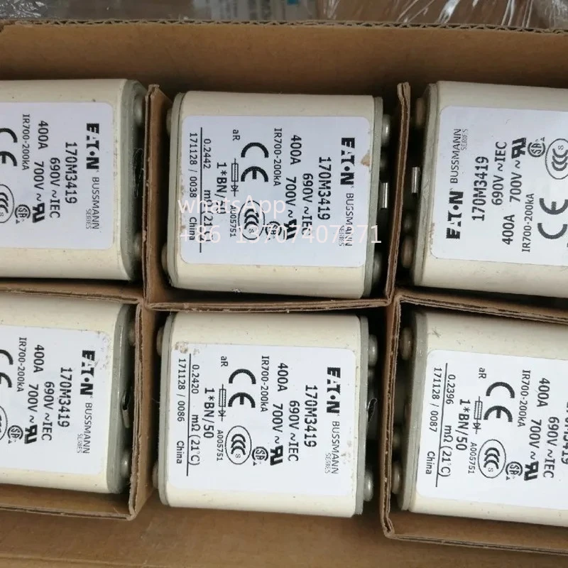 

Bussman New 170M3416 170M3417 170M3418 170M3419 170M3420 170M3421 170M3422 170M3423 690V 700V 300A 350A 250A 450A