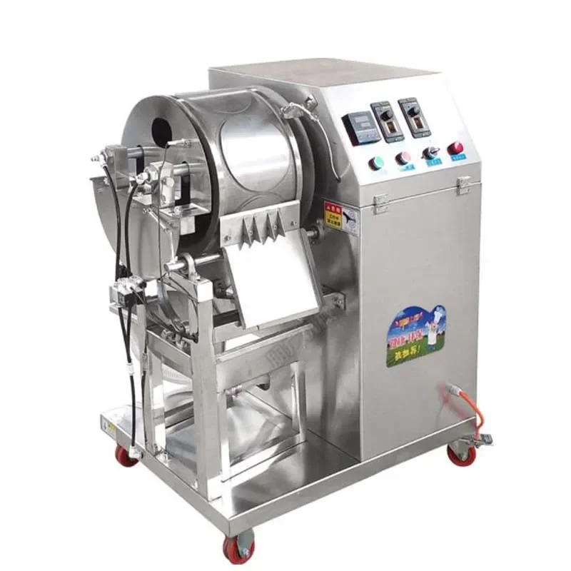 Commercial Gas Heating Automatic Samosa Skin Production Line Stainless Steel Roast Duck Cake Machine Tortilla Pancake Making