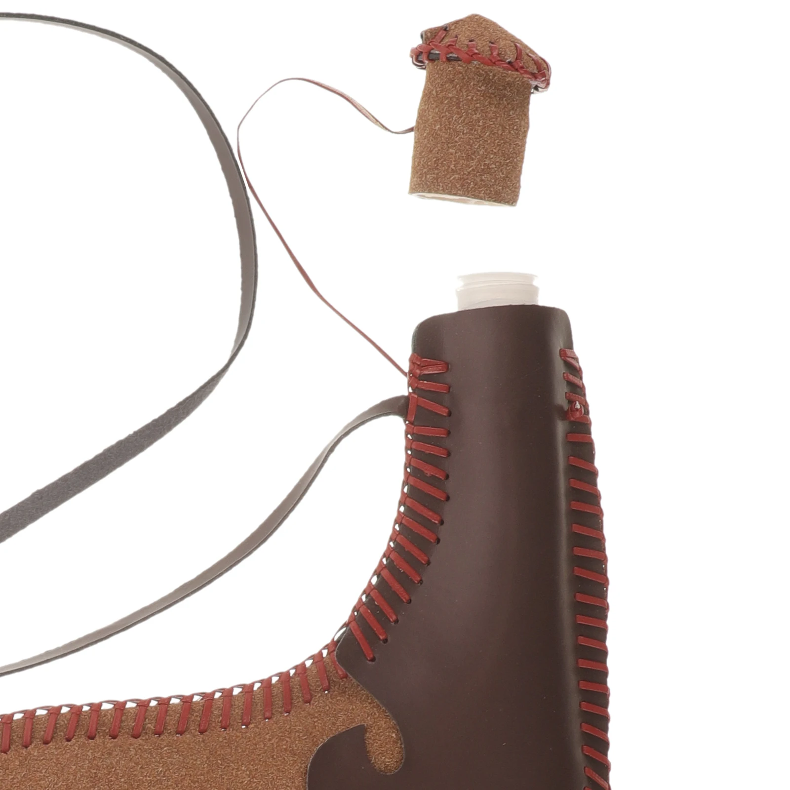 

Traditional Water Bag Bota for Wine Leak-Proof Storage Pouch Portable Outdoor Use Dancing Performance Prop