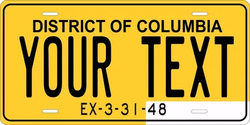 Washington 1948 License Plate Personalized Custom Car Bike Motorcycle Moped Aluminum