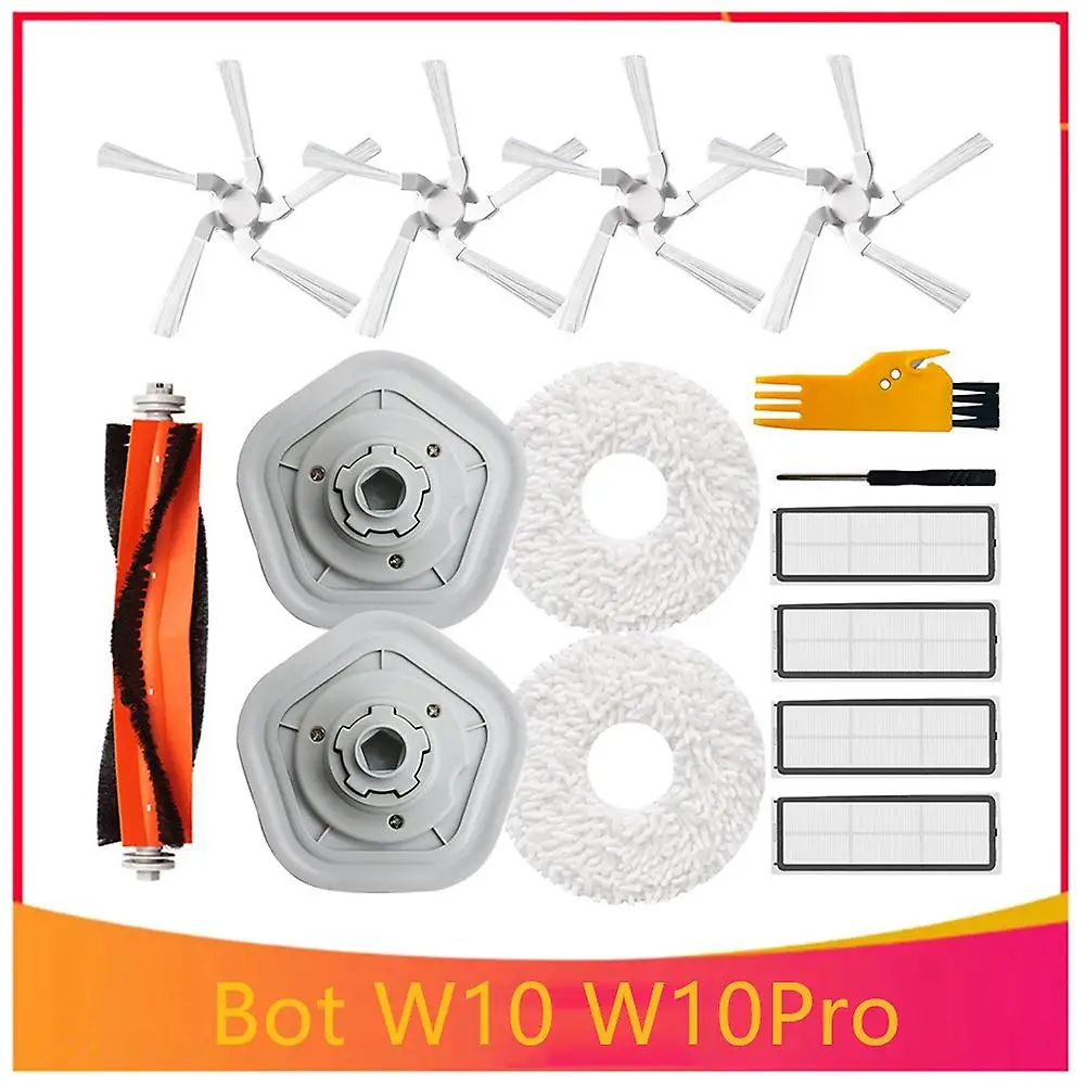 Pièce de rechange pour aspirateur Xiaomi Dreame W10/w10 Pro, 15 pièces