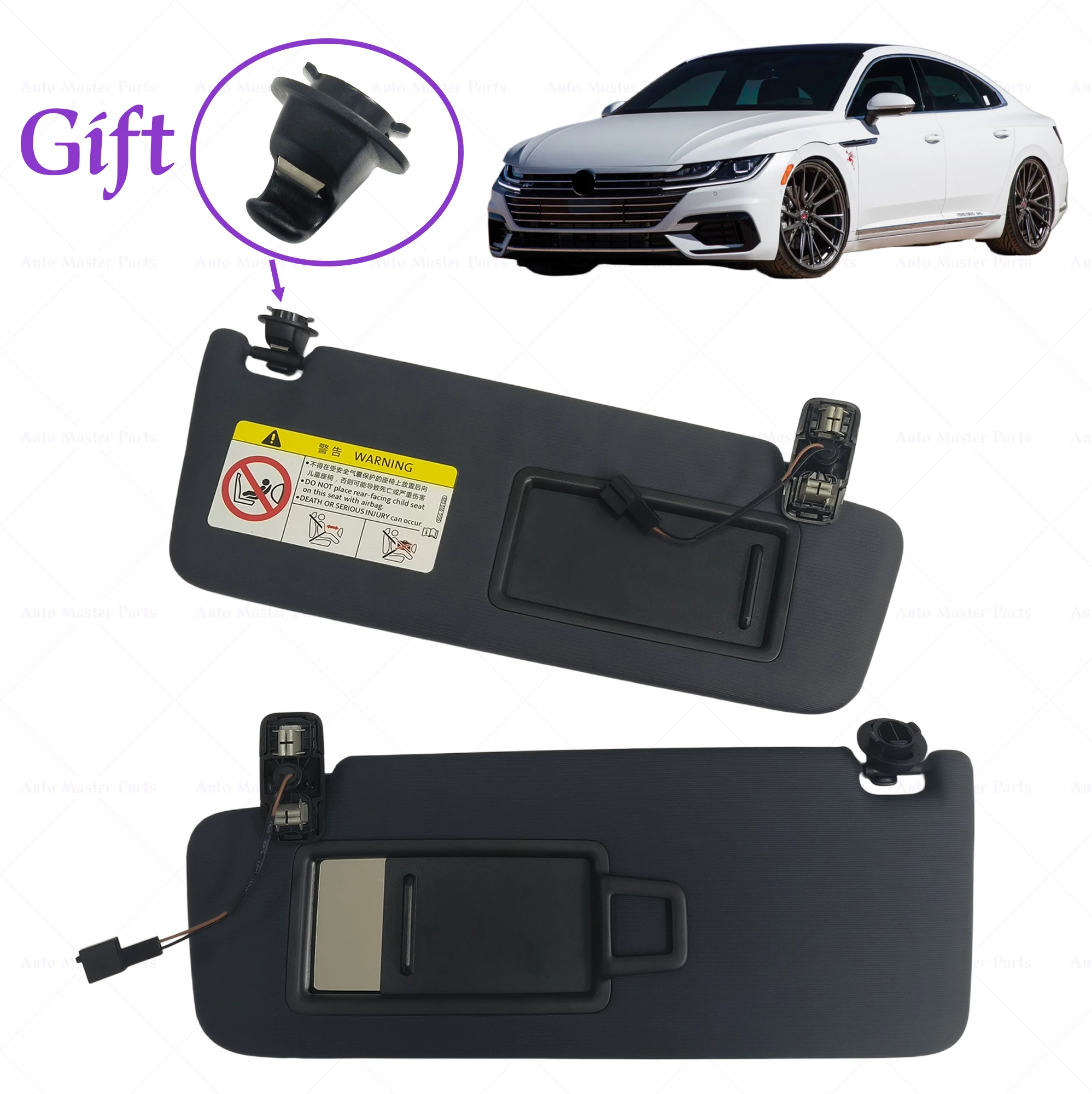 

Sunvisor For SEAT Ibiza ST Ateca Arona 2010 2011 2012-2026 Front Sun Visor Panel Sunshield Sun Shade Board Replacement Parts