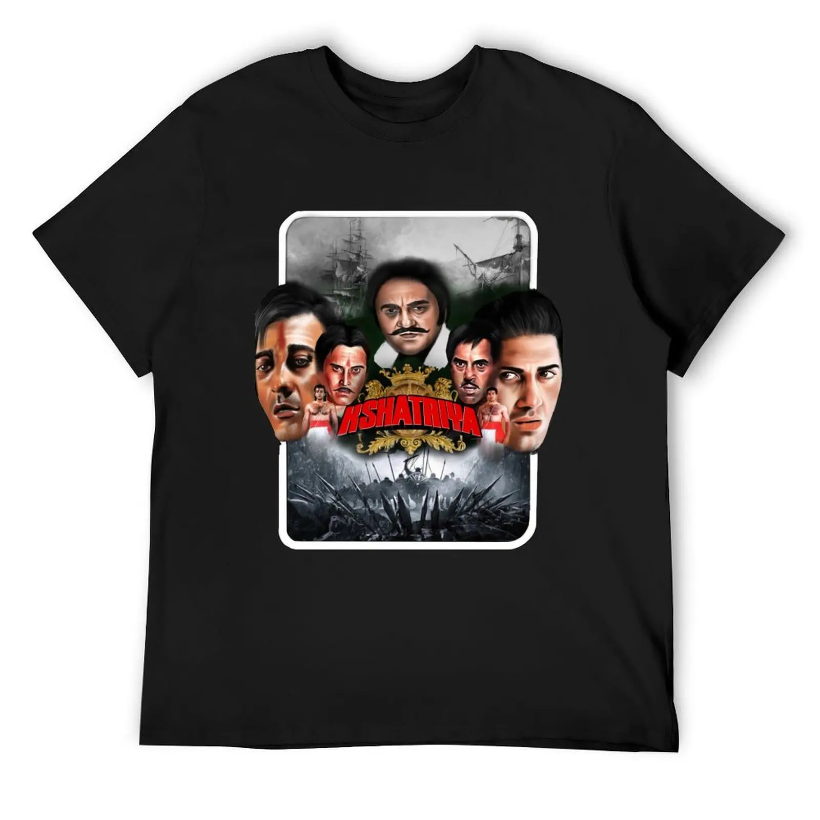 

Kshatriya Movie Painting T-Shirt plus sizes luxury t-shirt summer top anime tshirt men t shirts