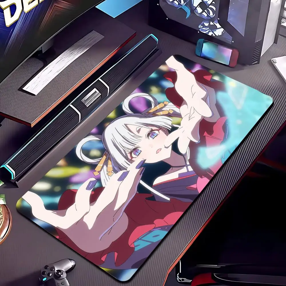 Cosmic Princess Kaguya Mouse Pad Large Playmat Gaming Customized Mat XXL Size Gamer Office Mousepad Logo Desk Mat