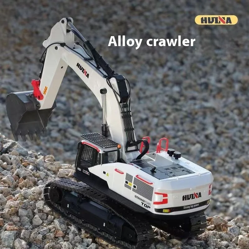 

Huina 594 Alloy Tracked Remote-Controlled Excavator Toy Car Large Engineering Vehicle Model for Children And Boys