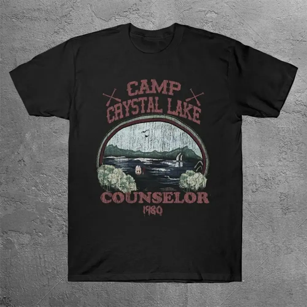 

Футболка Camp Crystal Lake Мужская футболка с коротким рукавом и рисунком