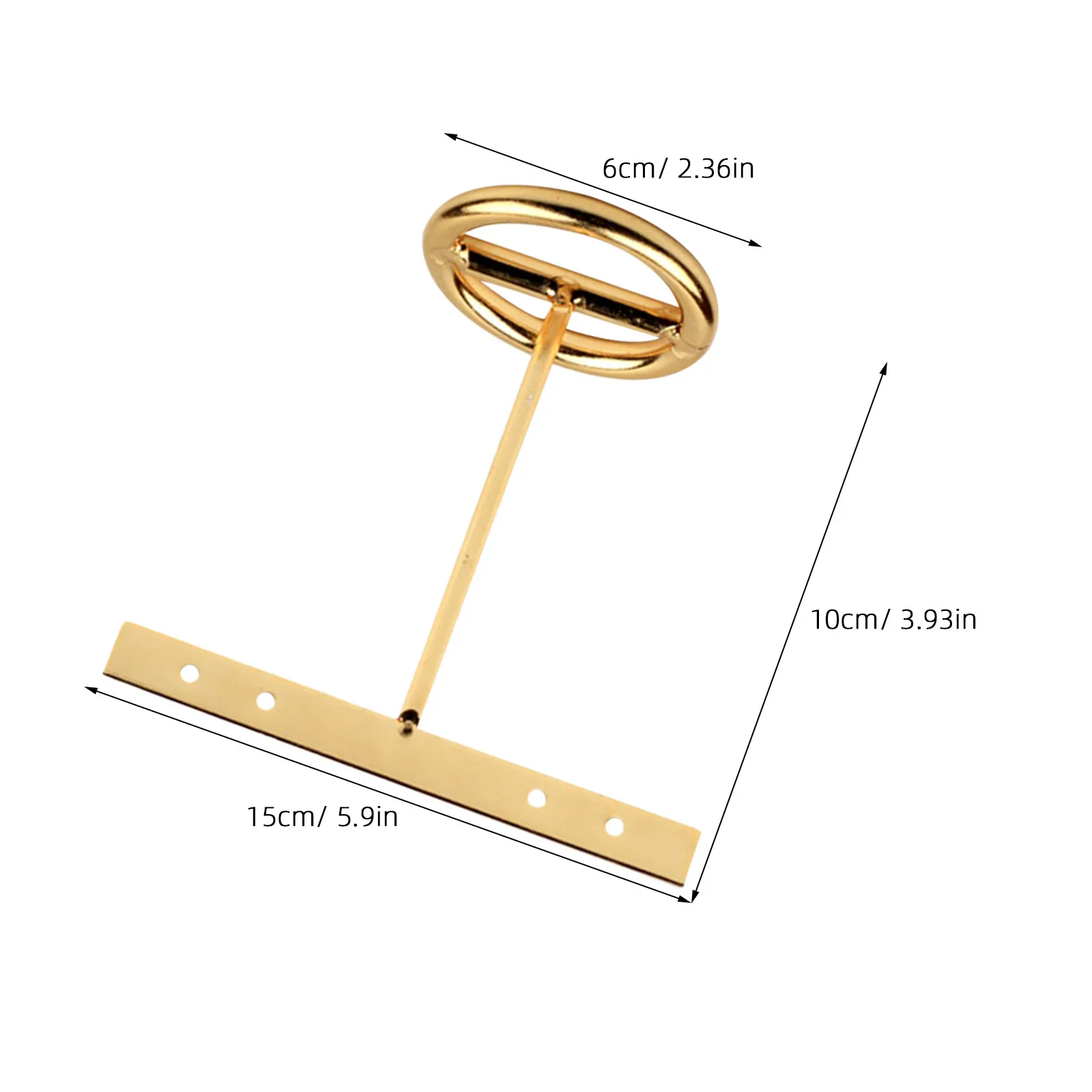 2Pcs Earrings Display Rack T-Shape Jewelry Holder Organizer Stable Stand for Earrings Bracelet Keys Jewelry Display