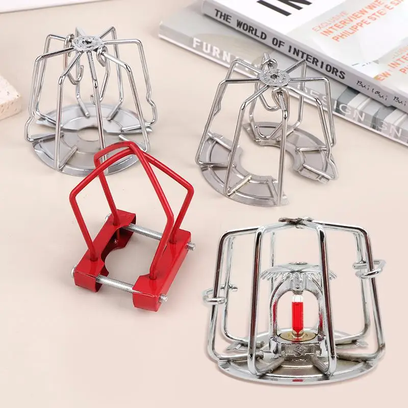 Automatic Fire Sprinklers Guard Cage Fire Sprinkler Protective Bracket Fire Extinguishing System Protector Cage Home Restaurant