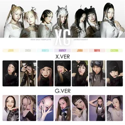 7pcs/set Kpop XG First Mini Album NEW DNA LOMO Card Special Card CHISA HARVEY JURIA CHISA Collectible Gift Postcard Photo Card