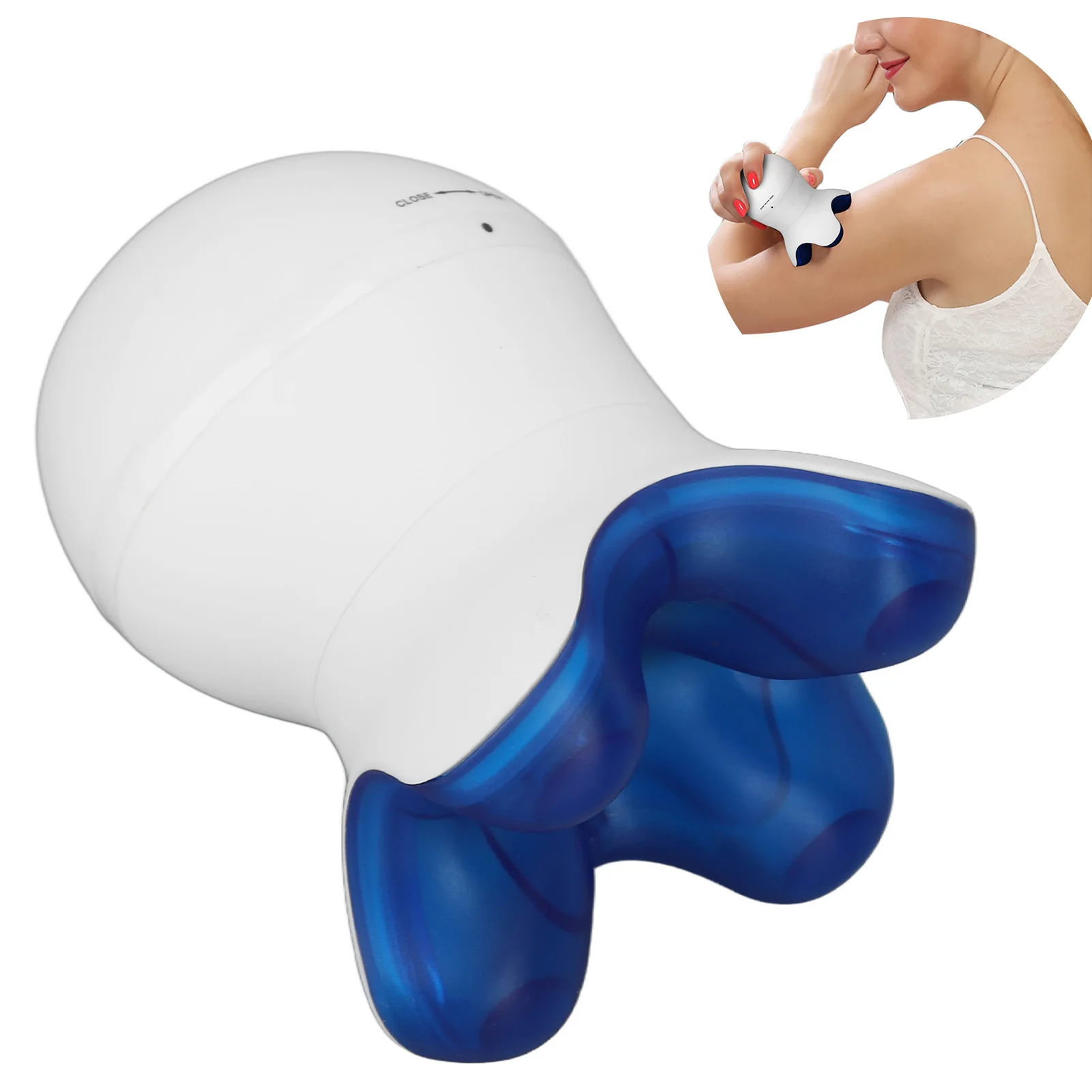 

Mini Electric Body Massager Cordless Electric Massager Portable Octopus Shape for Arms Legs Shoulders for Home Travel