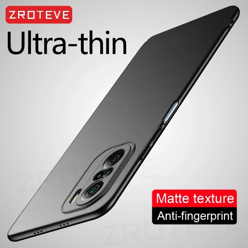 

For Redmi Note10 Case ZROTEVE Slim Matte Hard PC Cover For Xiaomi Redmi Note 10 S 10S 10T 9S 9 Pro Max Xiomi Note10s Phone Cases