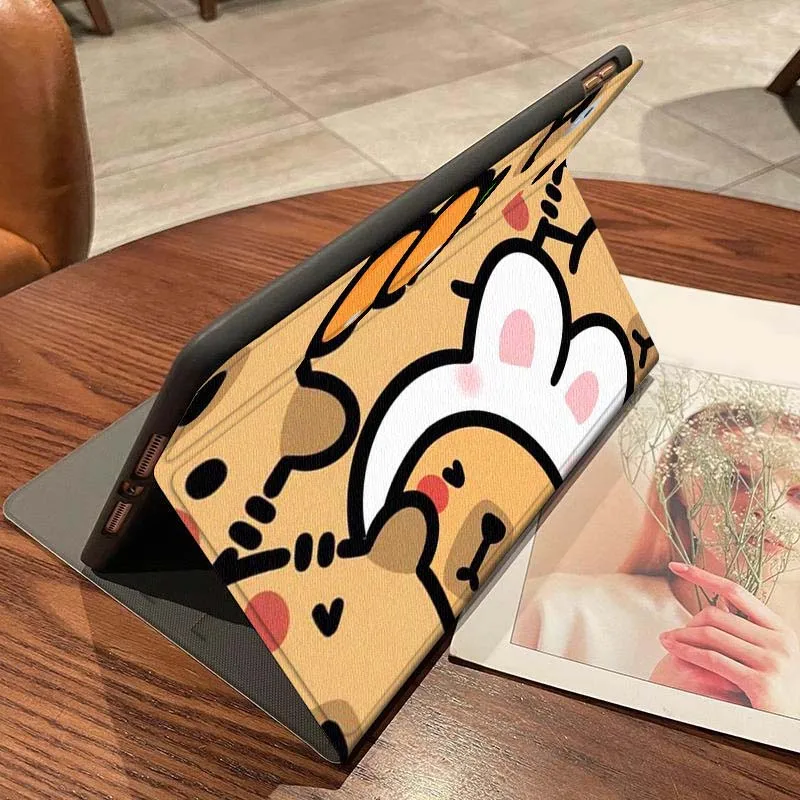 Capybara Cute Cartoon For Lenovo Pad Tab Legion Xiaoxin Y900 Y700 K10 M10 P11 3rd Pro GT Plus Gen Cover Tablet Case