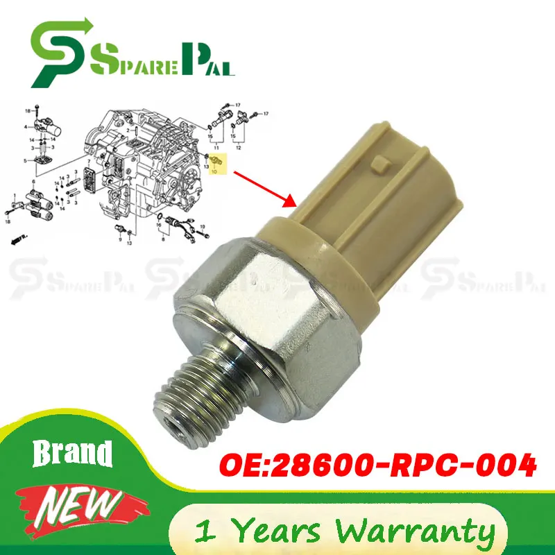 

Automatic Transsmision 2nd 3rd AT Oil Pressure Switch Assembly 28600-RPC-004 28600 RPC 003 For Honda Civic 1.8L 06-11 Fit 1.5L