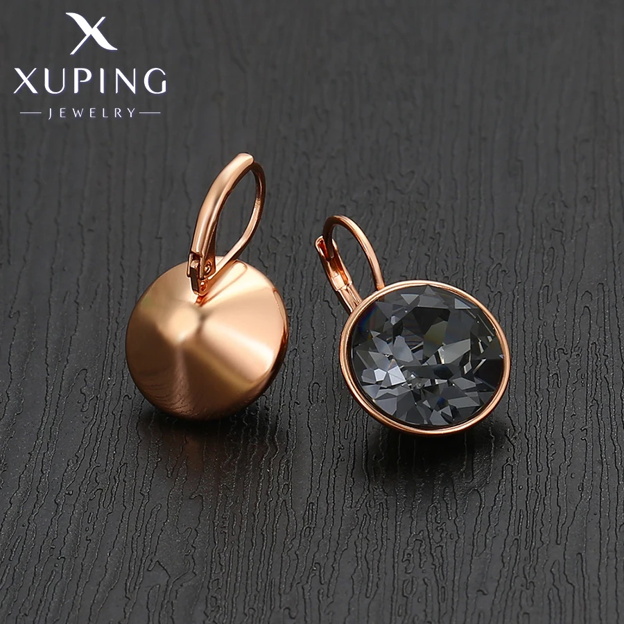 Xuping Jewelry Popular Fashion Charm Elegant Style Earring with High Quality Crystal for Women 20369