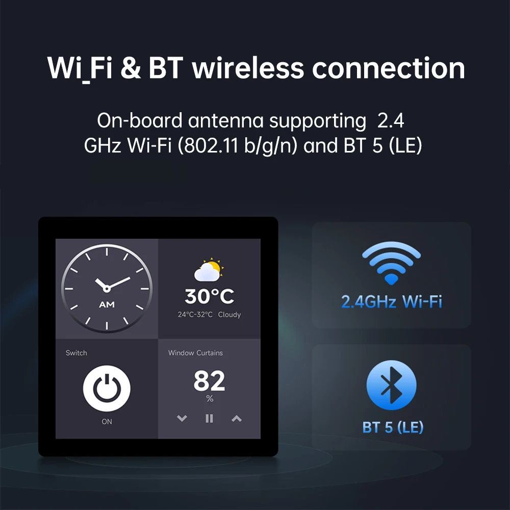 ESP32-S3-Touch-LLC WiFi Bluetooth Placa de desarrollo IoT Panel táctil LCD integrado de 4 pulgadas Módulo de Panel central inteligente