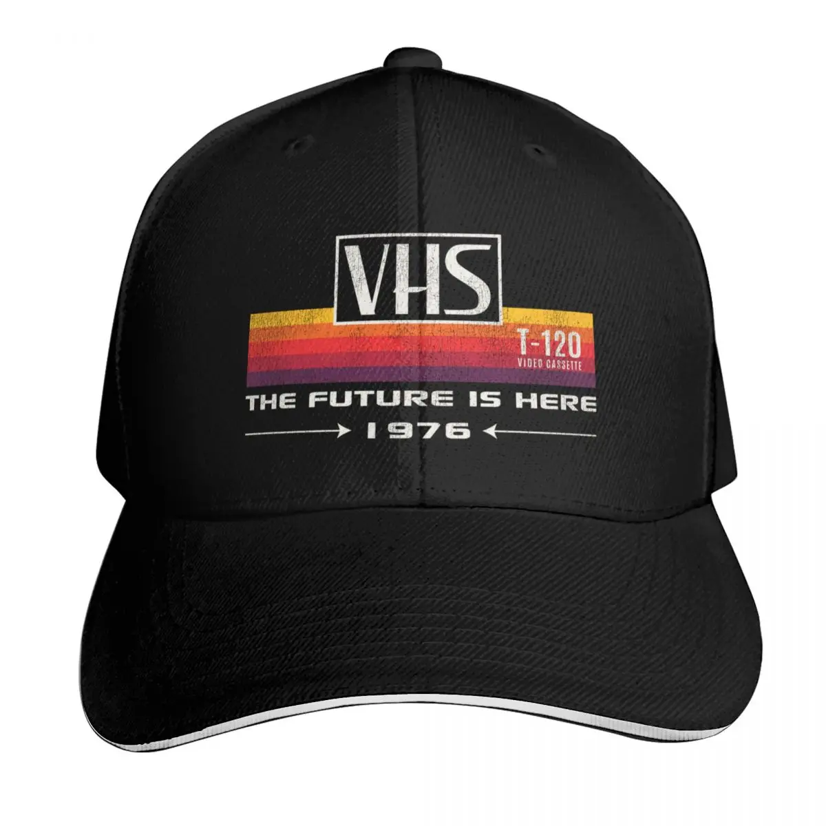 

VHS The Future Is Here 1976 Worn Out Dks Baseball Cap Trucker Cap sun hat hats on offer Hat Man Luxury For Women 2026 Men's