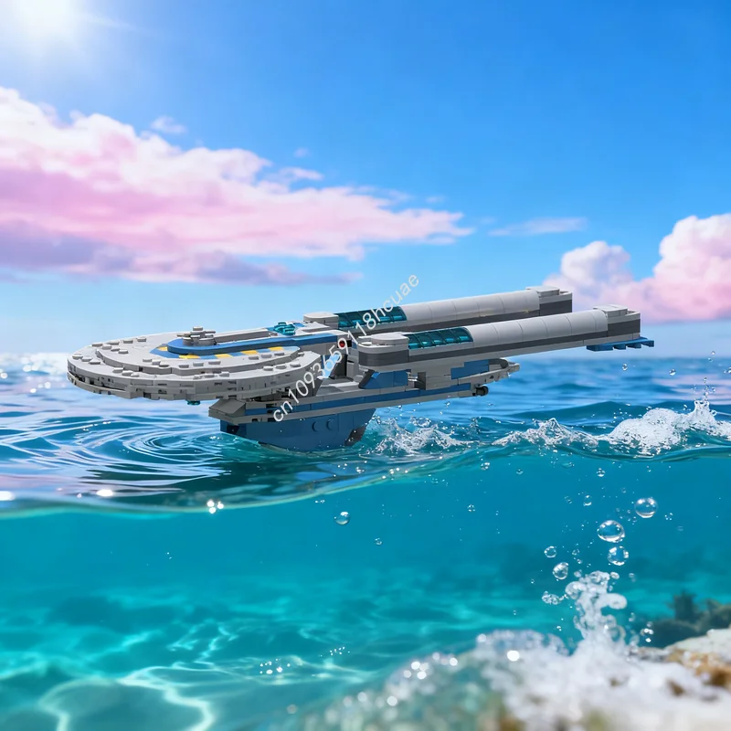 

481pcs MOC Zephyr II Class Light Cruiser Space Model Building Blocks Architecture Toy Christmas Gifts Idea Creative Education