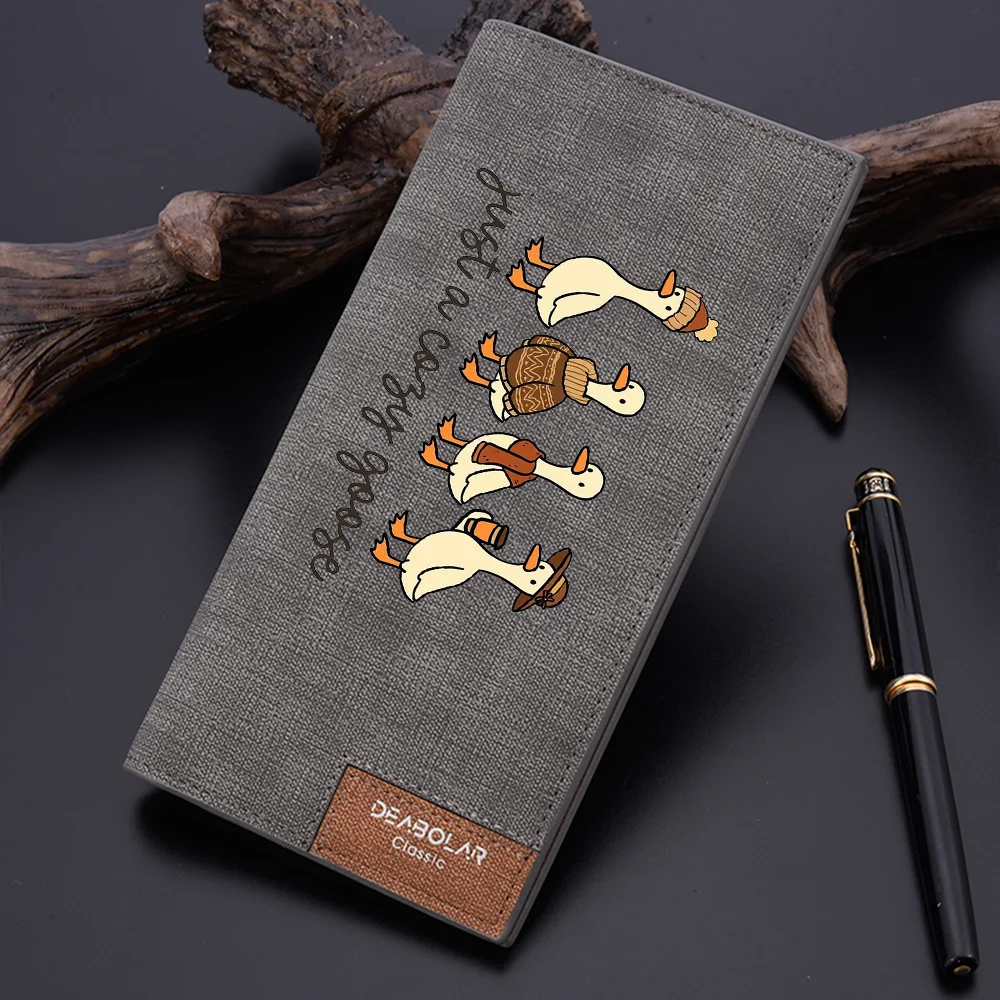 Men's Long Fashion Wallet Slim Multicard Lightweight Luxury Designer Student Wallet