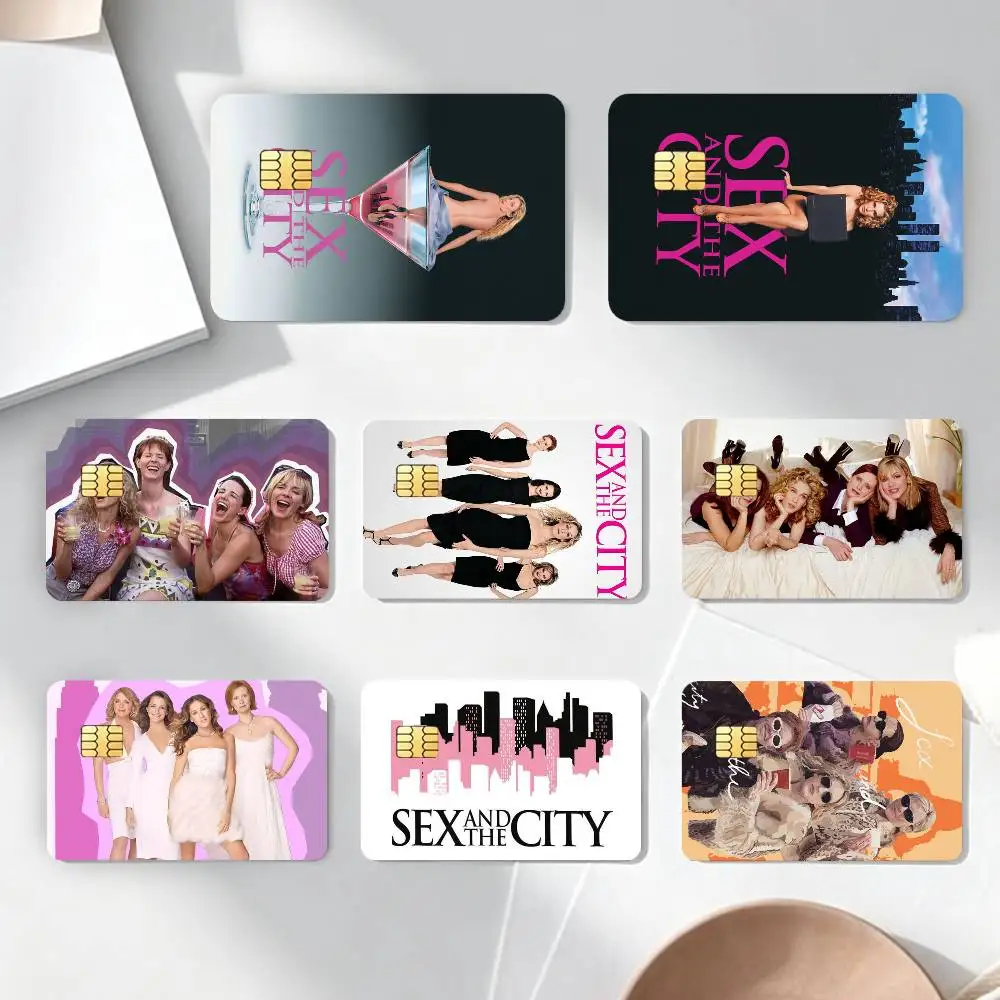 S-Sex and the C-City-S Stickers Credit Debit Card Film Skin Sticker Credit Card Skin Stickers For Bank Card Bus Metro