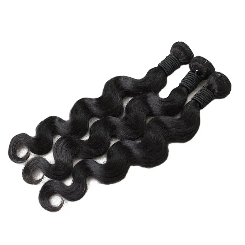 100% Human Hair Body Wave Bundles Brazilian Virgin Loose Wavy Brazilian Hair for Micro Braiding No Weft Extensions Hair