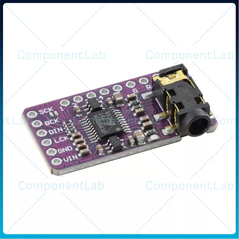5-25pcs PCM5102 HiFi Stereo DAC Audio Decoder Digital to Analog Converter Module for MCU