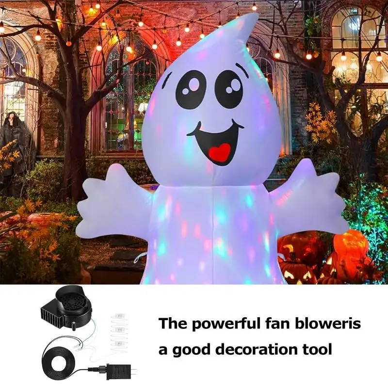 12V Inflatable Air Blower Blowing Fan With LED Light String Replacement Blower Fan for Halloween Christmas Garden Yard Decoratio