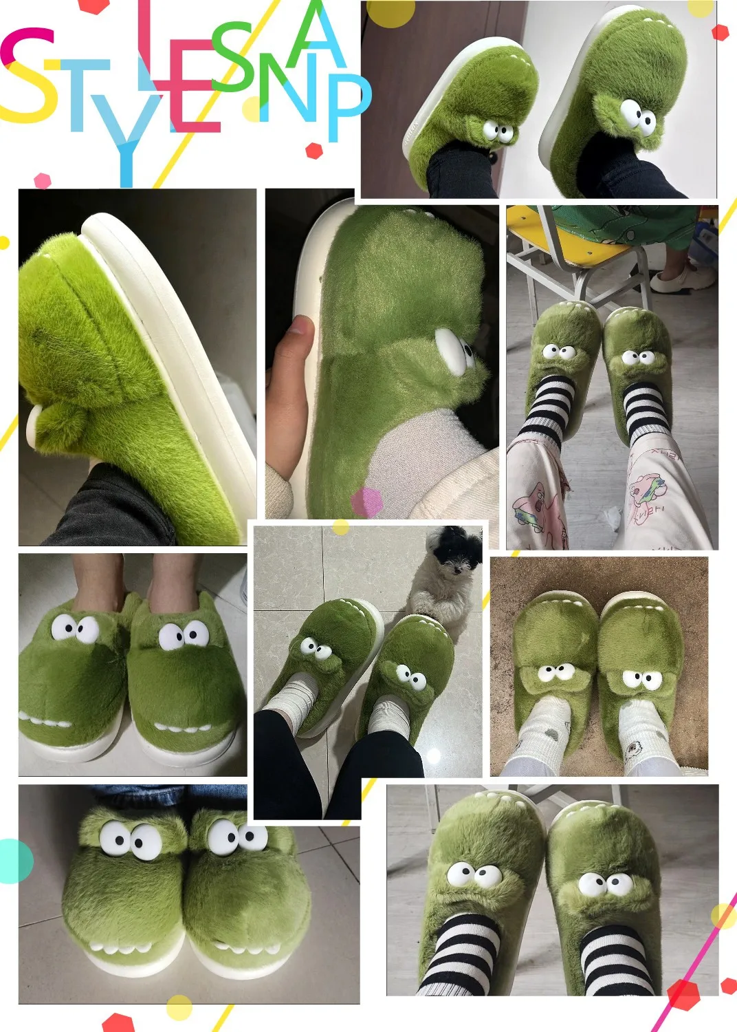 Full Wrap Flauschige Krokodil Hausschuhe Mann Frauen Warm Pull On Pelz Slides Designer Fuzzy Schuhe Indoor Männer Weiche Slipper – Detail 3