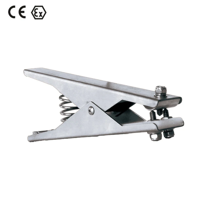 Stainless steel grounding earth connection clamp static grounding clamps