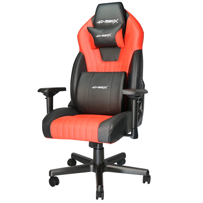 Wholesale Soft Pad Red Pu Leather Ergonomic Gaming Chair Office Swivel Racing Gaming Computer Chair