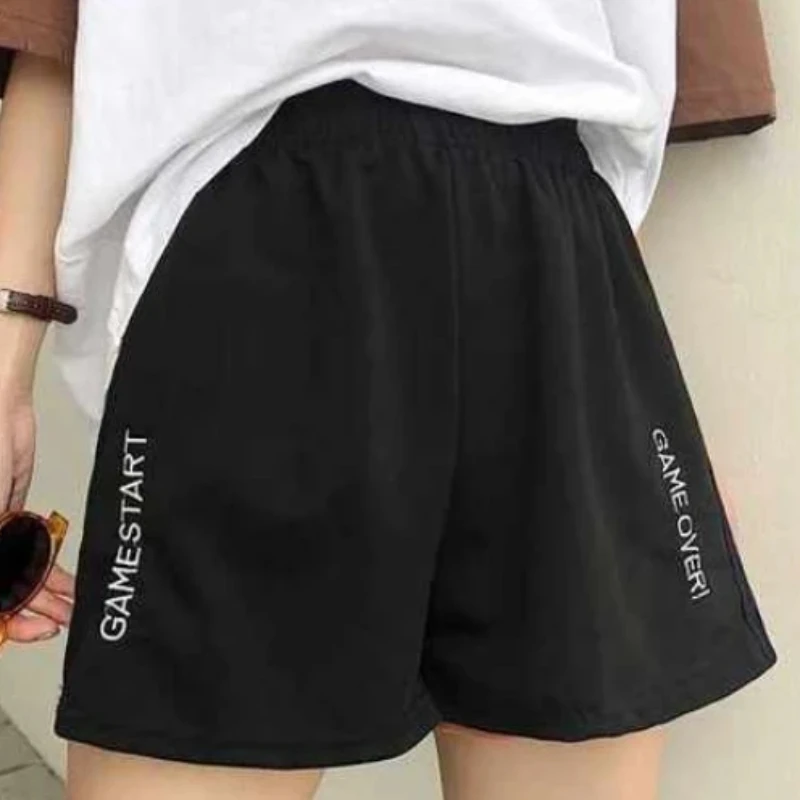 Shorts Casual Fashion PantsWide Leg Loose Straight Casual Comfortable Shorts Yoga Fitness Trendy Streetwear Sports Middle Pants