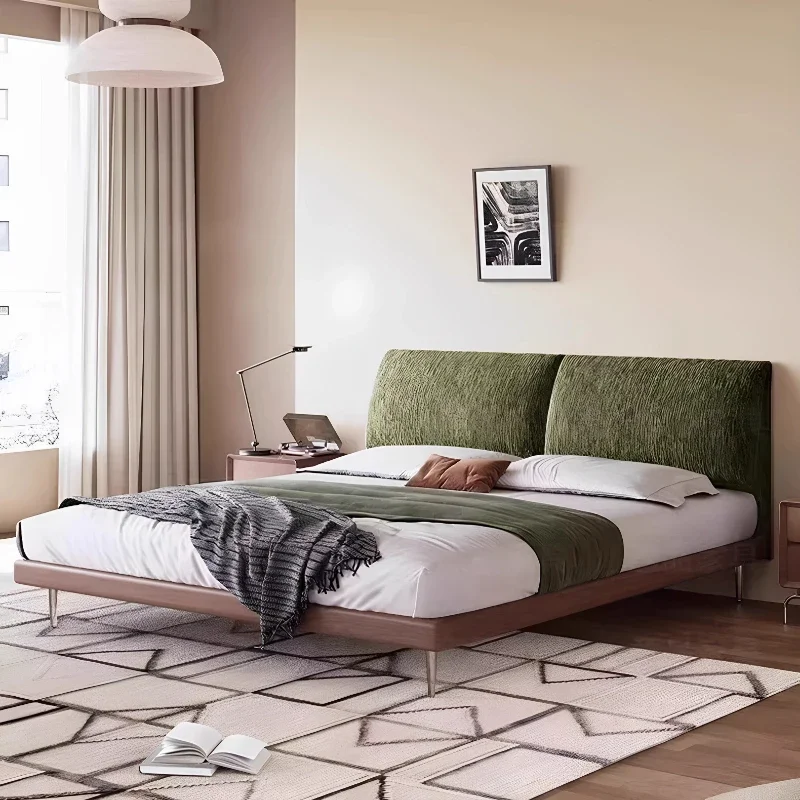 

Luxury Queen Bed Bedroom Modern Capsule Sun Beauty European Simple Bed Beauty Space Saving Letto Matrimoniale Unique Furniture