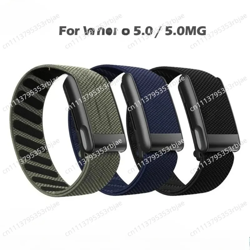 For Suitable for Whoop 5.0 wristband strap, nylon woven elastic Whoop mg sports replacement strap