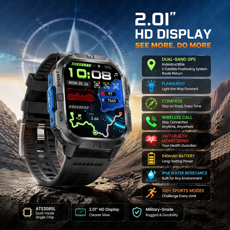 Outdoor Lighting Ip Rating - New Fashion Sports Smart Watch GPS