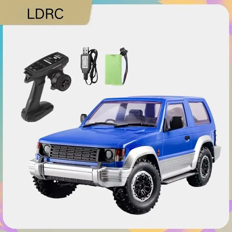 

LDRC 1/14 LD1297 RC Remote Controlled Car With Lighting Variable Speed Car Four Wheel Drive Drift Racing Model Toy Boy Gift