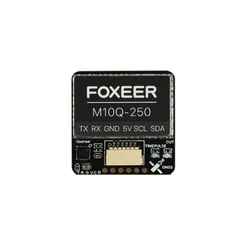 Foxeer M10Q-180 M10Q-250 M10 Dual Protocol GPS โมดูลในตัว QMC5883 เข็มทิศเสาอากาศเซรามิคสําหรับเครื่องบิน RC FPV ยาวช่วง