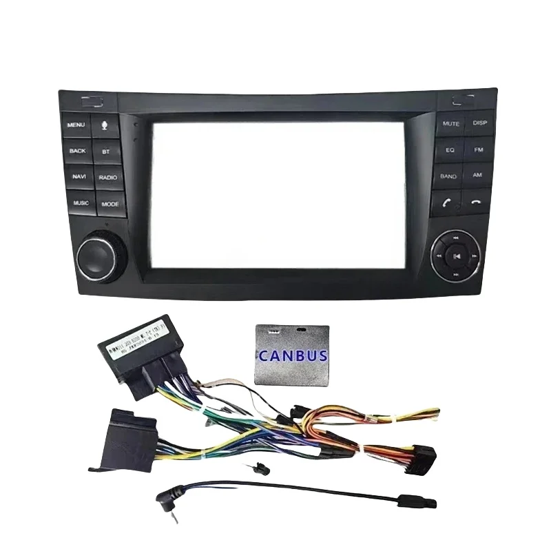 

"For Mercedes W211/219/209/463 – 7" Car Stereo Fascia Panel + CANBUS Adapter Kit"