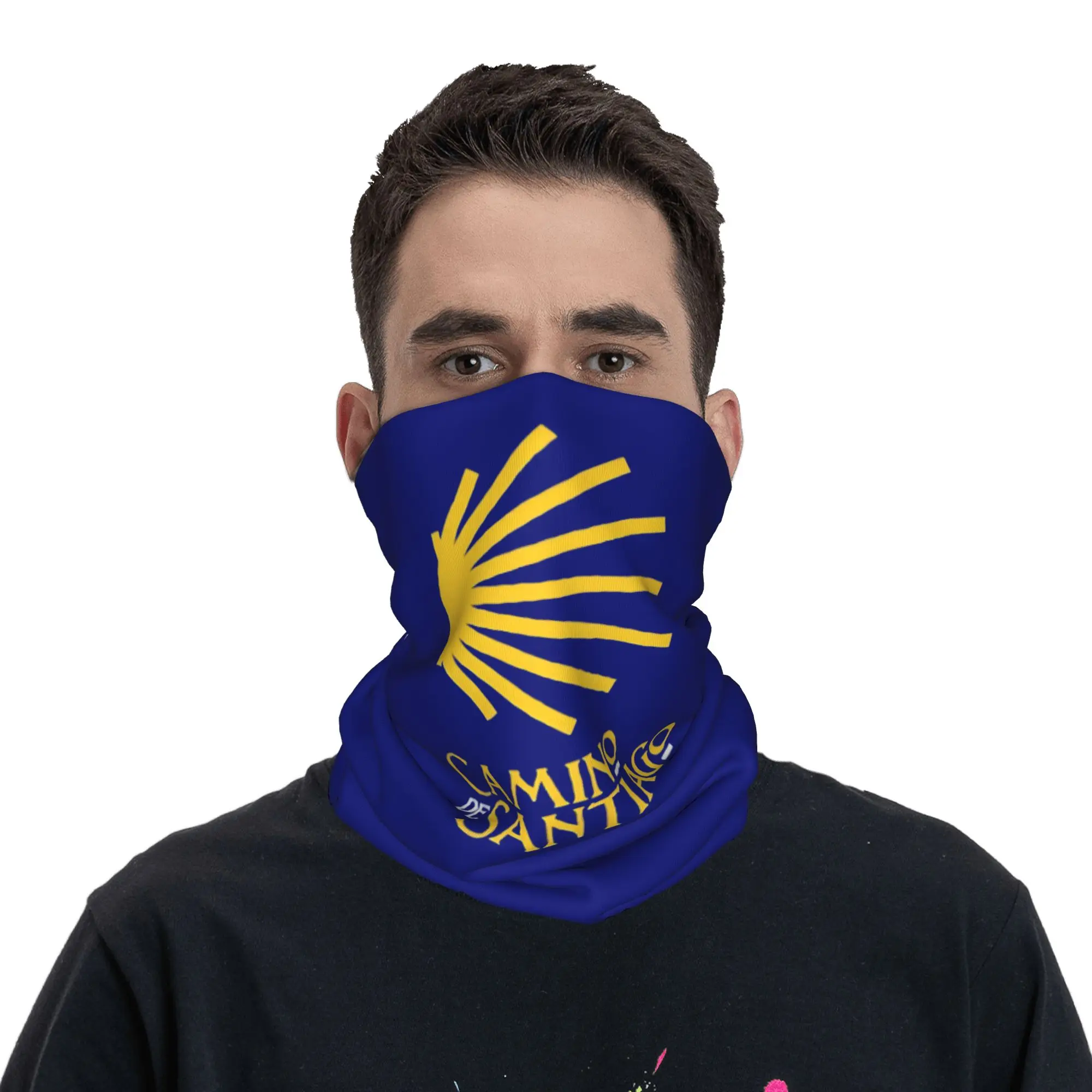 

Многофункциональный шарф-бандана Camino De Santiago с принтом «The Way Movie», для велоспорта и бега, для взрослых, моющийся