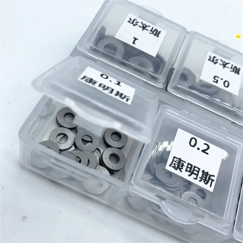 500PCS 3x7.2x0.1/0/2/0/3/0/5/1mm Diesel Common Rail Injector Pressure Adjusting Washer Gaskets for Cumminss for STR