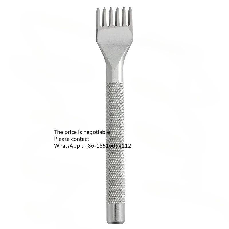 

Olive chopping, fine grinding and changing chopping, fine polishing and sharp between teeth, handmade DIY leather punching 10061