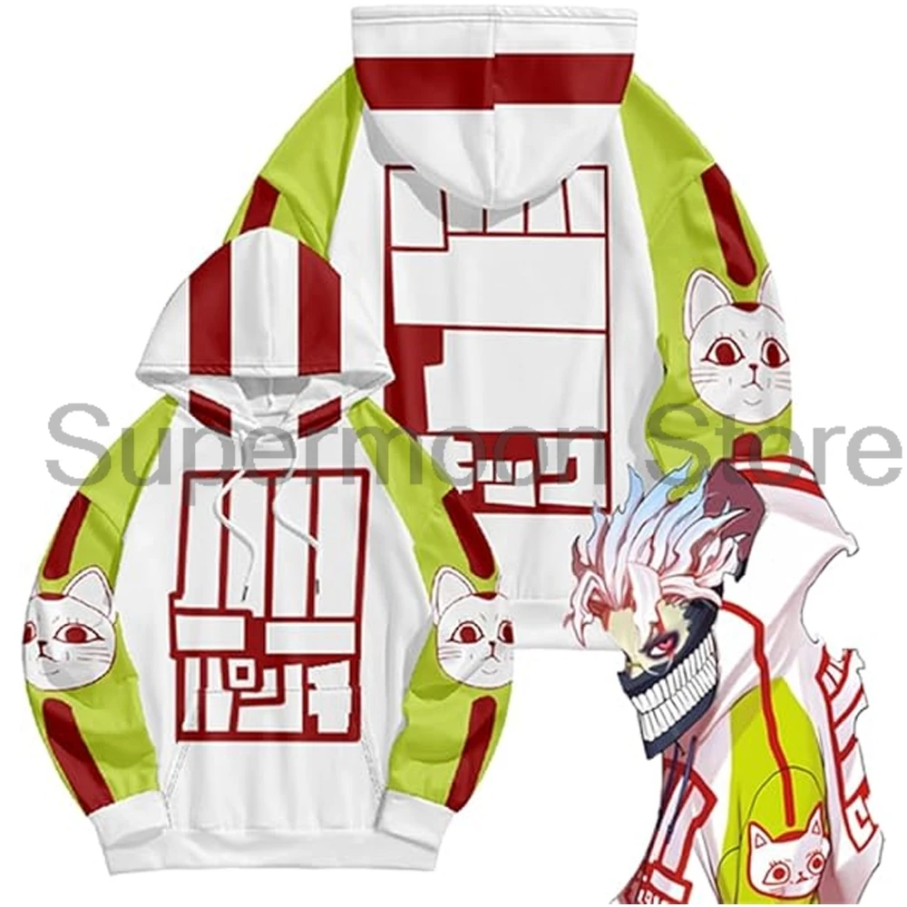 Anime Dandadan Okarun Cosplay Hoodie 3D Long Sleeve Streetwear Women Men Hooded Sweatshirts Harajuku Clothes