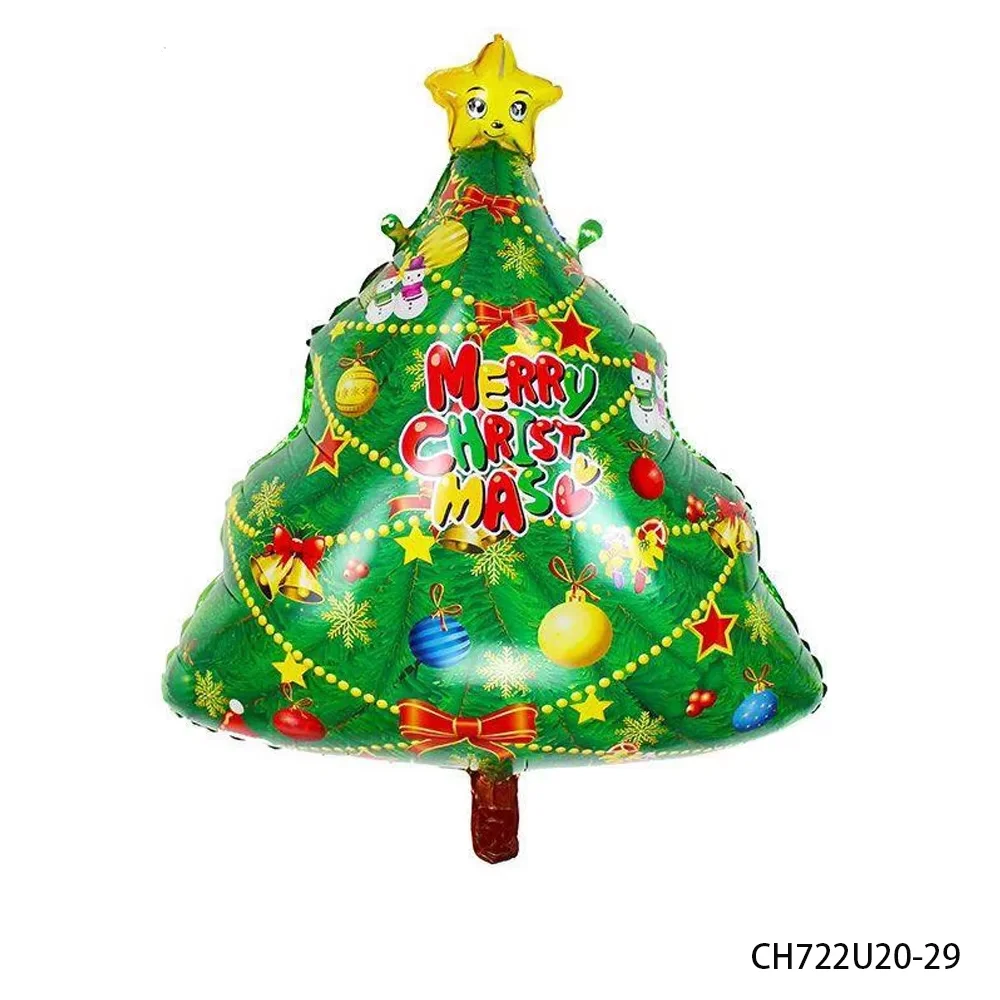 

PESENAR Christmas Snowman Santa Tree Kit Foil Balloons for Christmas Party Supplies Xmas Gifts-Pack