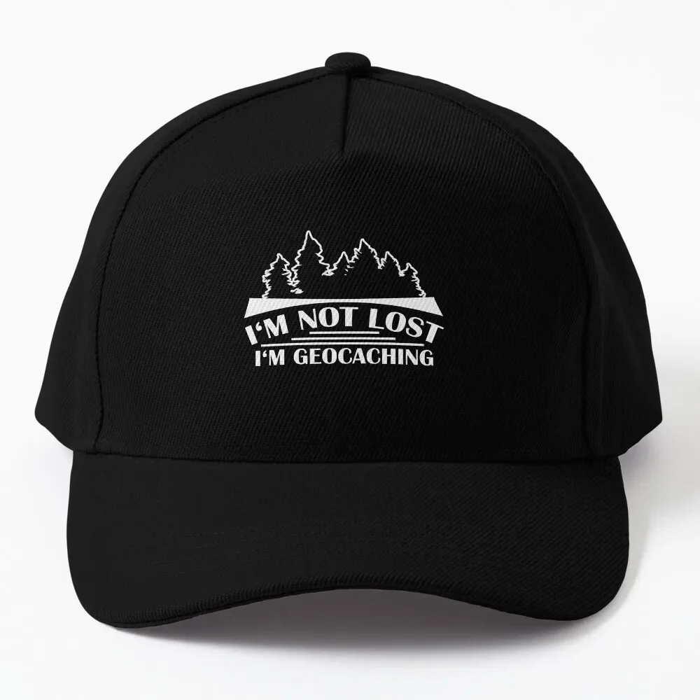 

I'm Not Lost, I'm Geocaching | Geocaching Baseball Cap Beach Outing party hats Women'S Hats Men'S