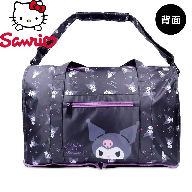 

Kulomi New Foldable Travel Bag Fashionable High Quality Women's Storage Bag Cartoon Versatile Large Capacity Moving Luggage Bag