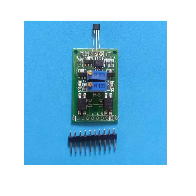 Hall sensor module, magnet direction detection and counting module, speed measurement module, 24V electronic experiment