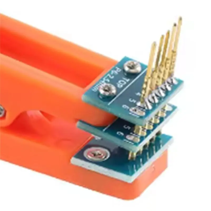 A29F-Test Stand PCB Clip 2.54Mm Spacing Clamp Burning Fixture Probe Pogo Pin Download Program Burn Cable
