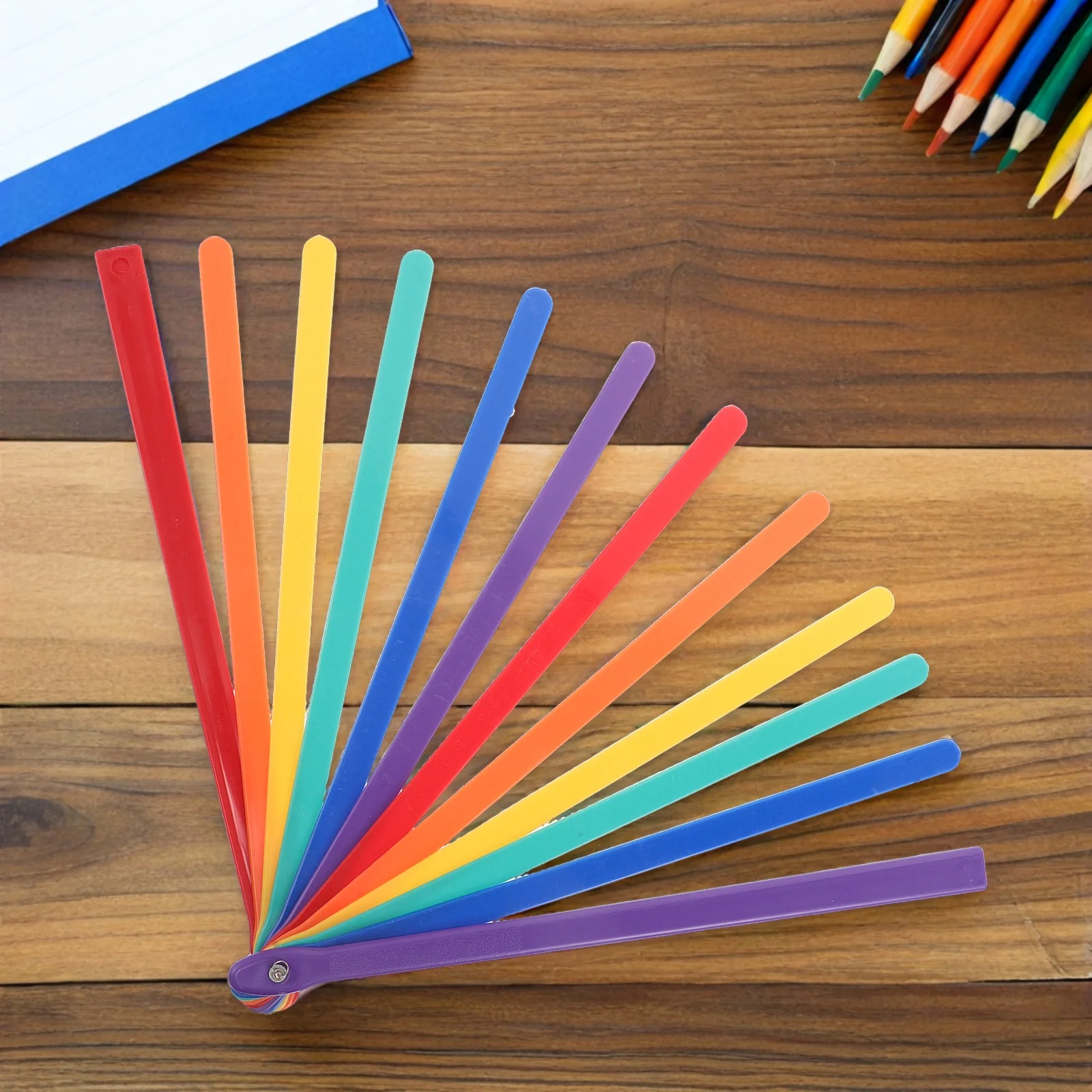 

5Pcs Compact Plastic Hand Fan Frame Easy to Fold and Store for DIY Enthusiasts and Dance Performances Fan Frame