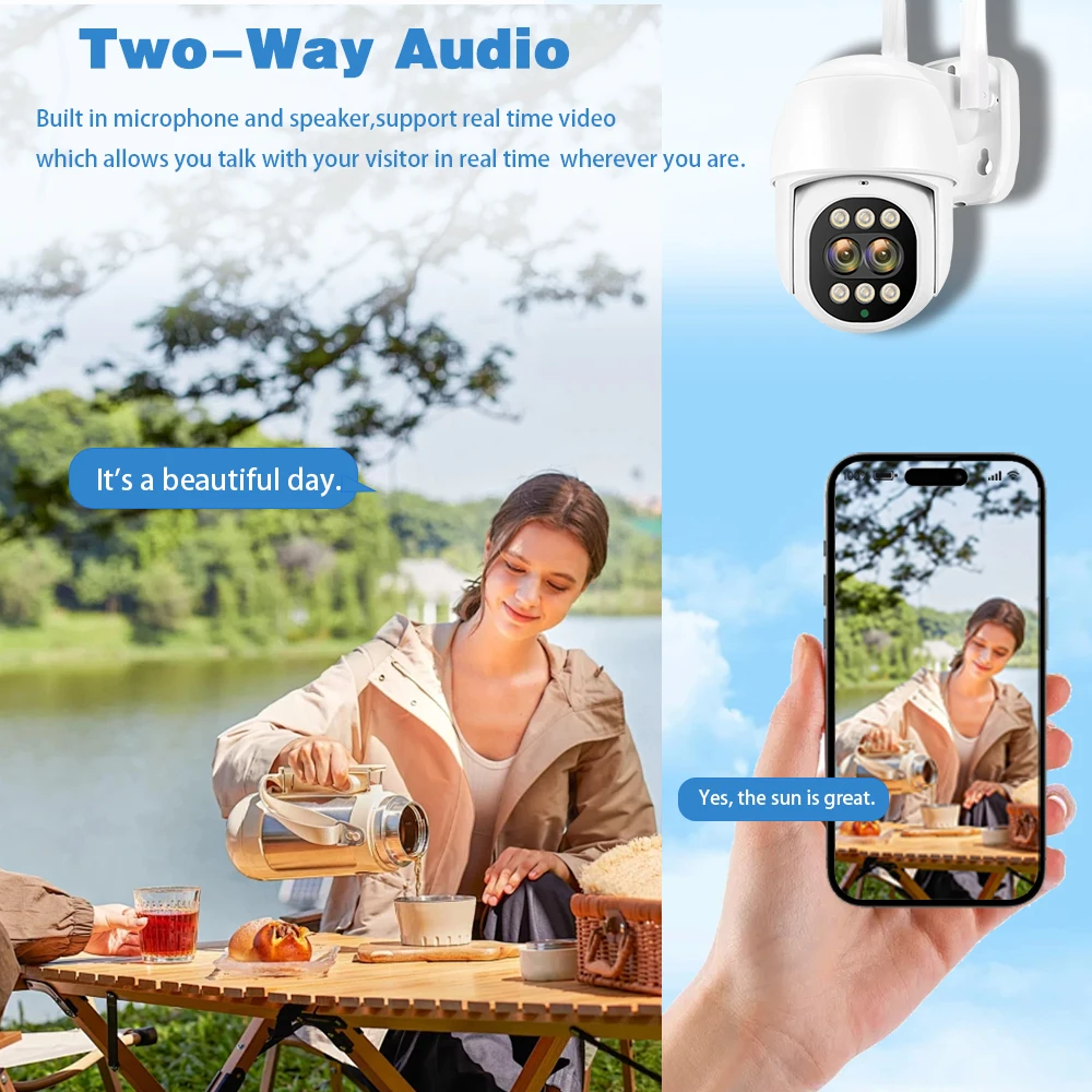 10X Zoom16CH 5MP Wireless NVR CCTV System 8MP Color Night Vision Video Surveillance Set WiFi Nvr Kit Cctv Outdoor Audio Cameras