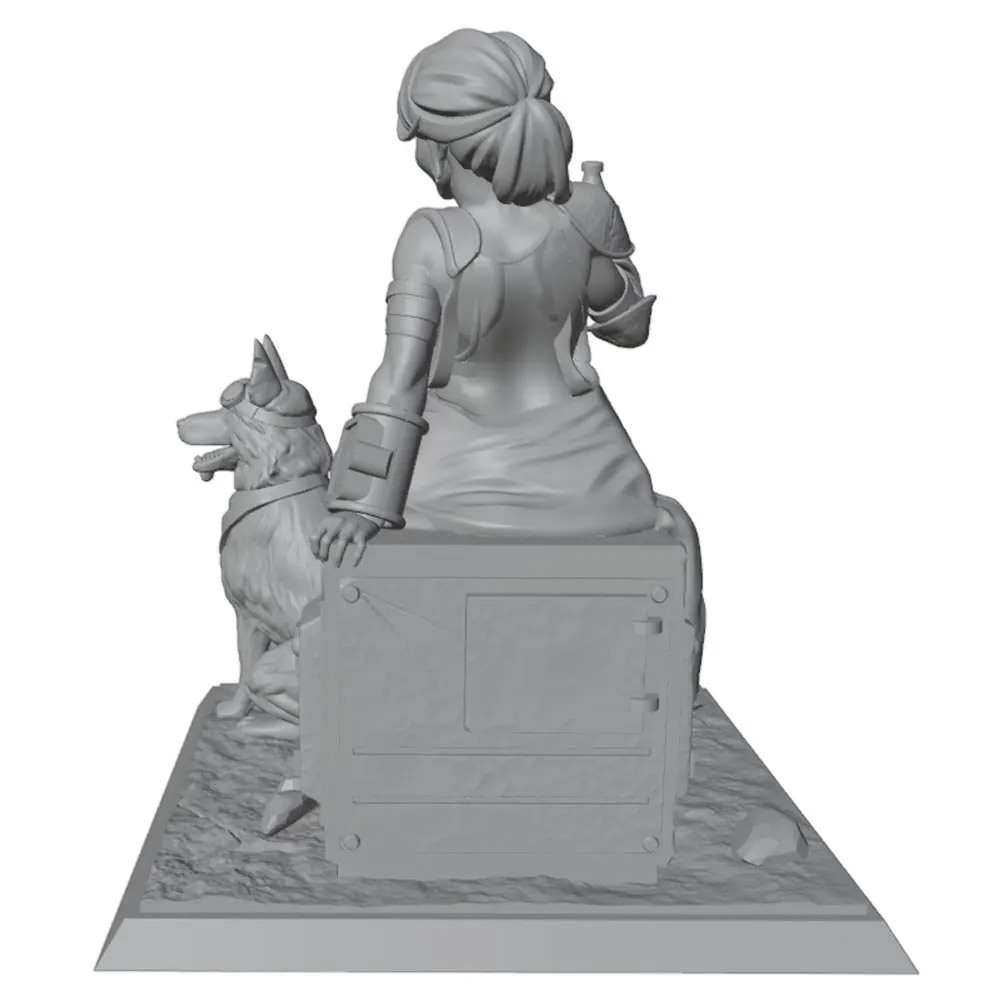 1/24/18 scale resin figurine character model, high-fidelity model action figure, not painted, perfect for gaming and collection