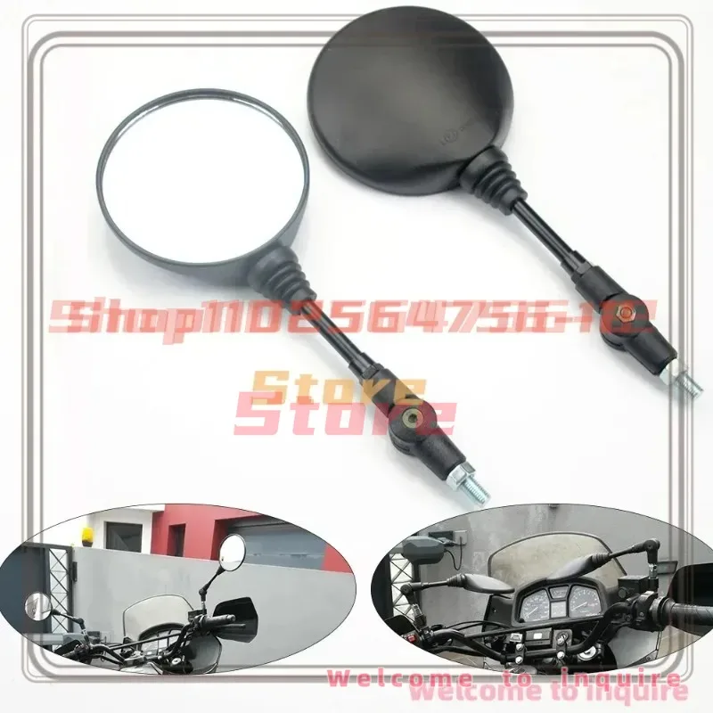 

2pcs Foldable Round Scooter Rear Mirror for KTM Mirror Motocross Accessories for Bike Rearview Motorcycle Mirrors