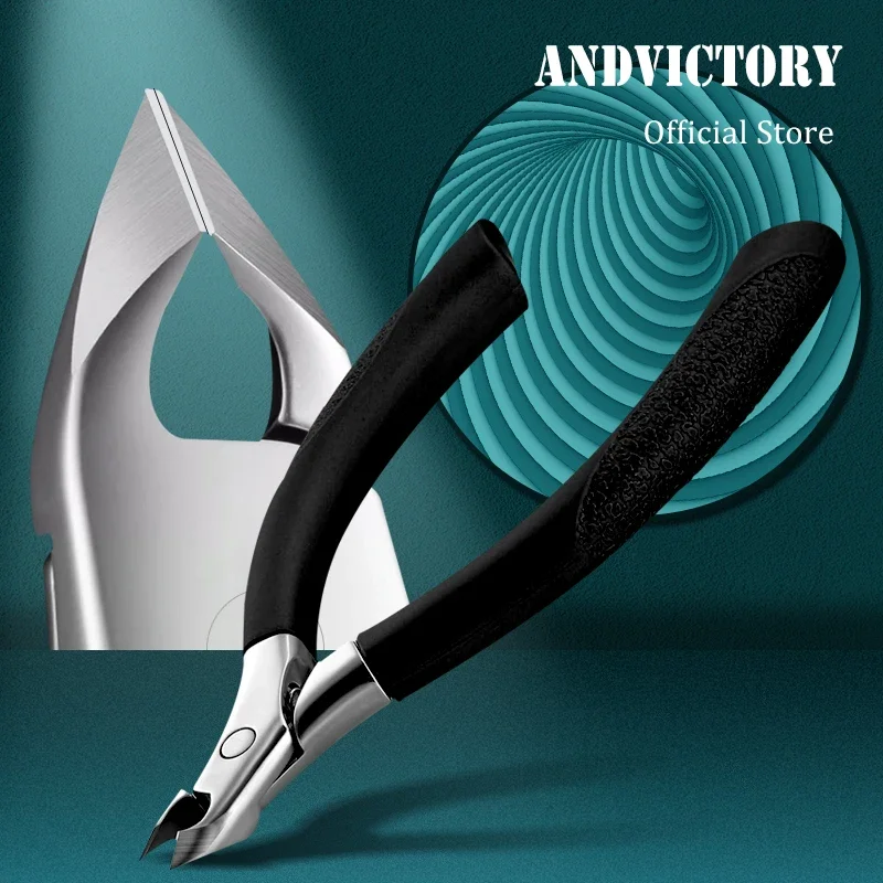 Pinzas para cutículas profesionales, cortaúñas profesionales de media mandíbula de 5mm, cortadores de cutículas de precisión, herramienta de manicura Premium